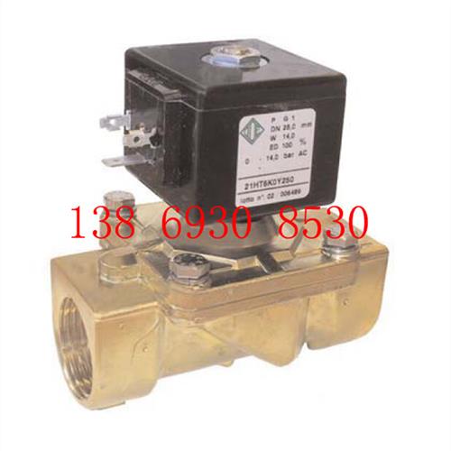 意大利电磁阀高温蒸汽电磁阀21HT3K0Y110 AC220V现货正品