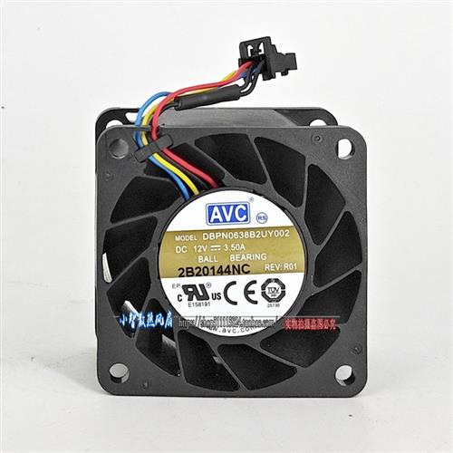 6038 12V散热风扇 DBPN0638B2UY002 高风量直流风机PWM FG4线