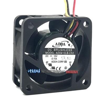 4CM 4020 12V 0.11A 静音 机箱 电源 散热风扇AD0412LB-C52