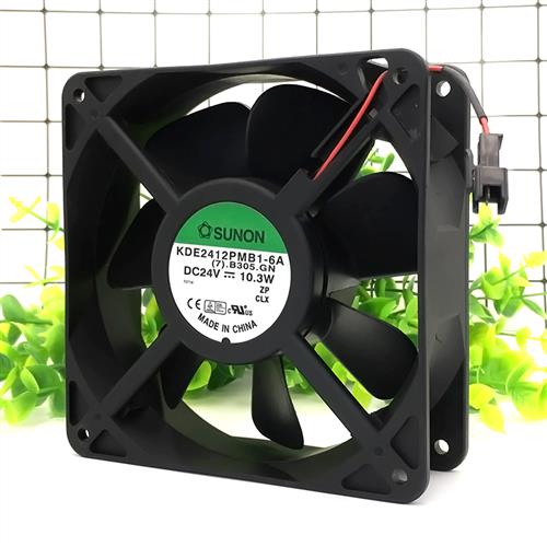 12038 24V10.3W 12CM变频器散热风扇KDE2412PMB1-6A