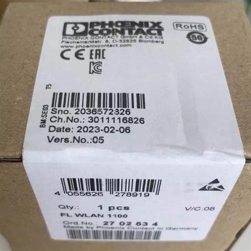 PHOENIX无线模块 FL WLAN 1100 2702534 全新原装正品