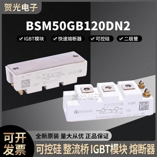 英飞凌IGBT模块可控硅模块BSM100GB120DLC  BSM75/100/200GB60DLC