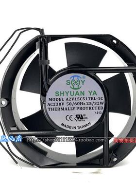 全新玄亚风机 A2V15C51TBL-1C 17251 双滚珠220V机柜轴流风机风扇