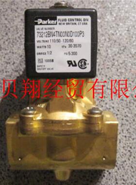 美国派克PARKER/SKINNER电磁阀 73212BN4TN00N0D100P3 AC110V正品