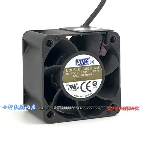 40*40*28MM 4CM 4028 12V 0.66A大风暴力散热风扇DB04028B12U
