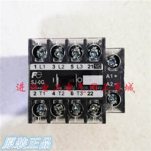 原装日本进口FUJI电磁直流接触器SJ-0G SJ12AG 24VDC现货