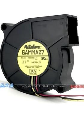原装Nidec 6025 6CM 12V 0.24A离心涡轮鼓风机散热风扇 A35236-57