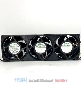 原装 NIDEC 8厘米3连体排风扇 3U80T12BS1A5-07Z04 12V 3.0A 8025