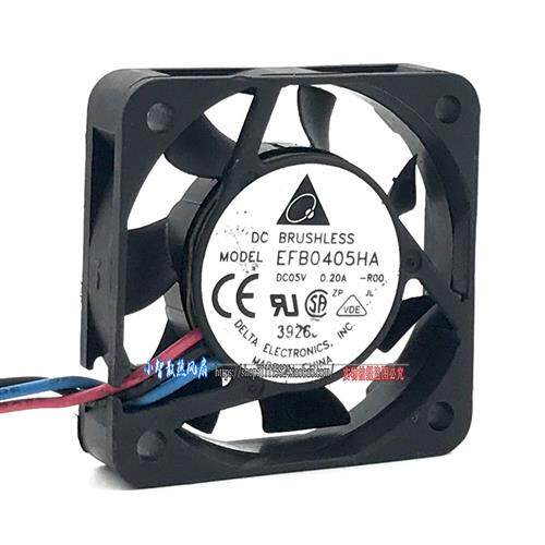 4CM  5V 0.20A 4010静音 机箱 电源 USB散热风扇EFB0405HA