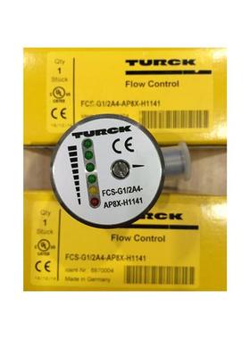 原装正品TURCK热式电子流量开关 FCS-G1/4A4-AP8X-H1141