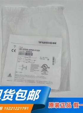德国原装TURCK接近开关 Bi1-EG05-AP6X-V1331 4608640现货