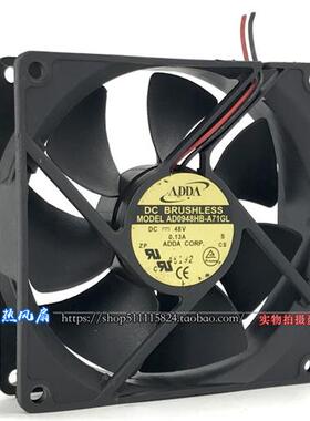 原装 9025 AD0948HB-A71GL/A73GL 48V超静音0.13A散热风扇9CM