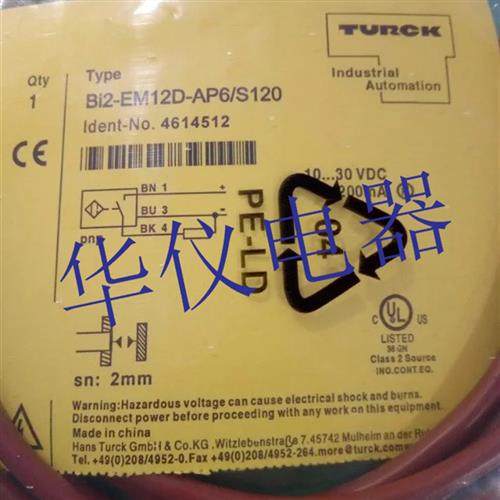 热销全新图尔克传感器BI2-EM12D-AP6/S120