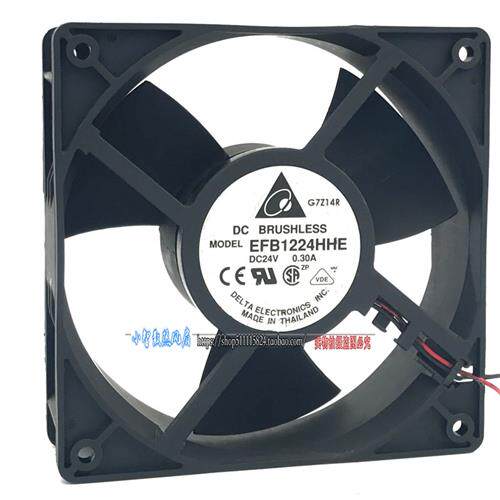 EFB1224HHE 12CM 12038 24V 0.30A 机箱电源变频器散热风扇