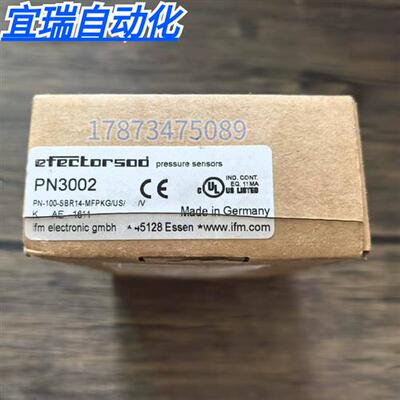 全新原装正品 IFM PN3002 压力传感器 现货销售