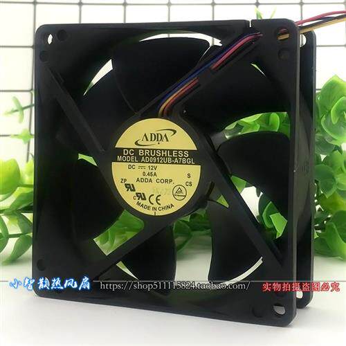 9025风扇9CM  12V 0.45A PWM大风量 散热风扇AD0912UB-A7BGL