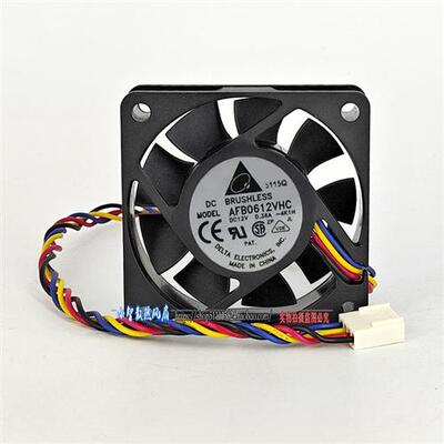原装DELTA6015 12V 0.36A 4线 PWM CPU大风量风扇AFB0612VHC