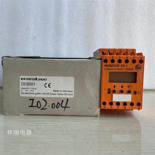 原装正品IFM数据速度监视器 DD2001 D45124 FR-1询价