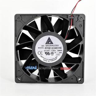 原装 PFB1224EHE 12CM 12038 24V 1.08A 大风 变频器散热风扇