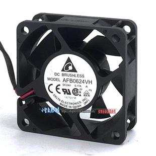 6025 变频器 24V 静音 6CM散热风扇 0.17A DELTA台达