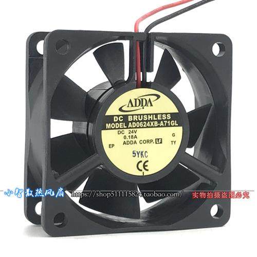 DC24V 0.18A 60*60*25MM变频器机箱散热风扇AD0624XB-A71GL