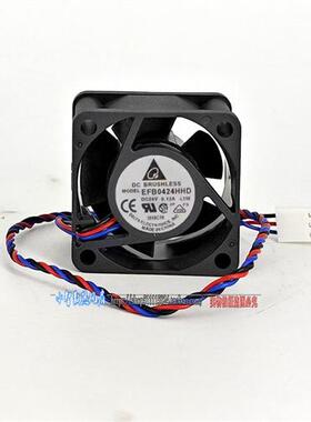 原装 EFB0424HHD 24V 0.12A 4020 3线 静音变频器散热风扇4CM