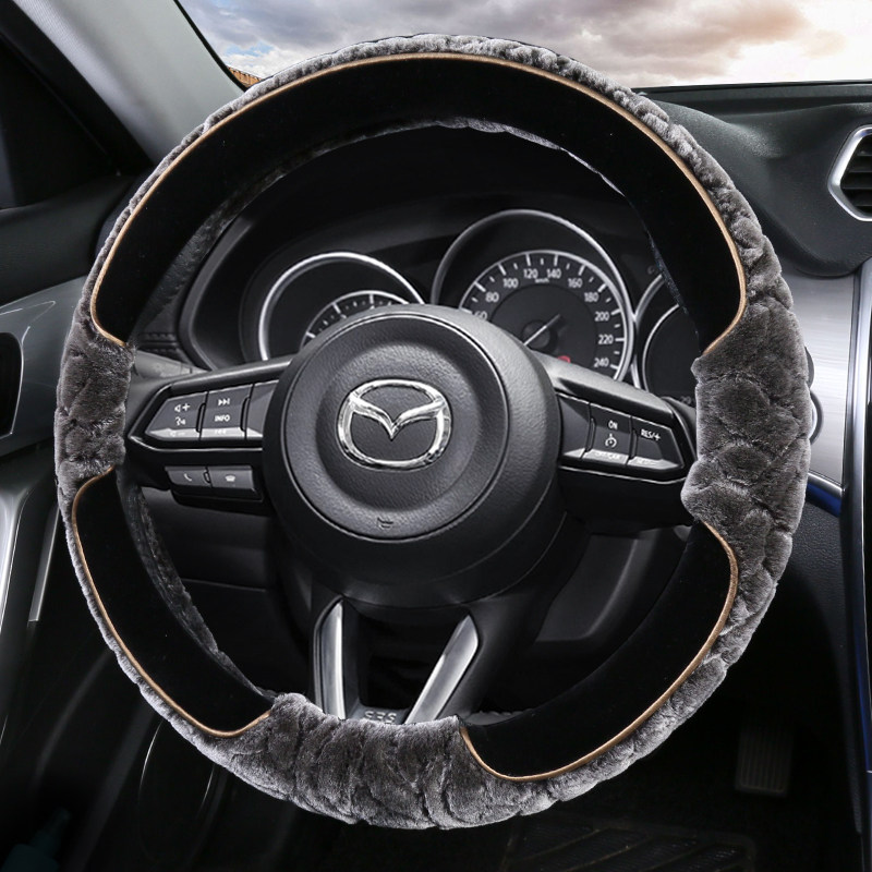 马自达3昂克赛拉CX5方向盘套