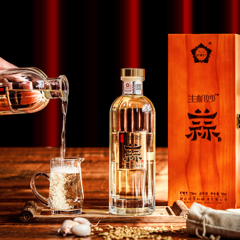 上品将军红52度生机妙蒜养生酒纯粮食酒蒜香型白酒节日送礼500ml在类目 酒类, 国产白酒中 - 来自Buy2taobao.com提供专业的淘宝代购服务