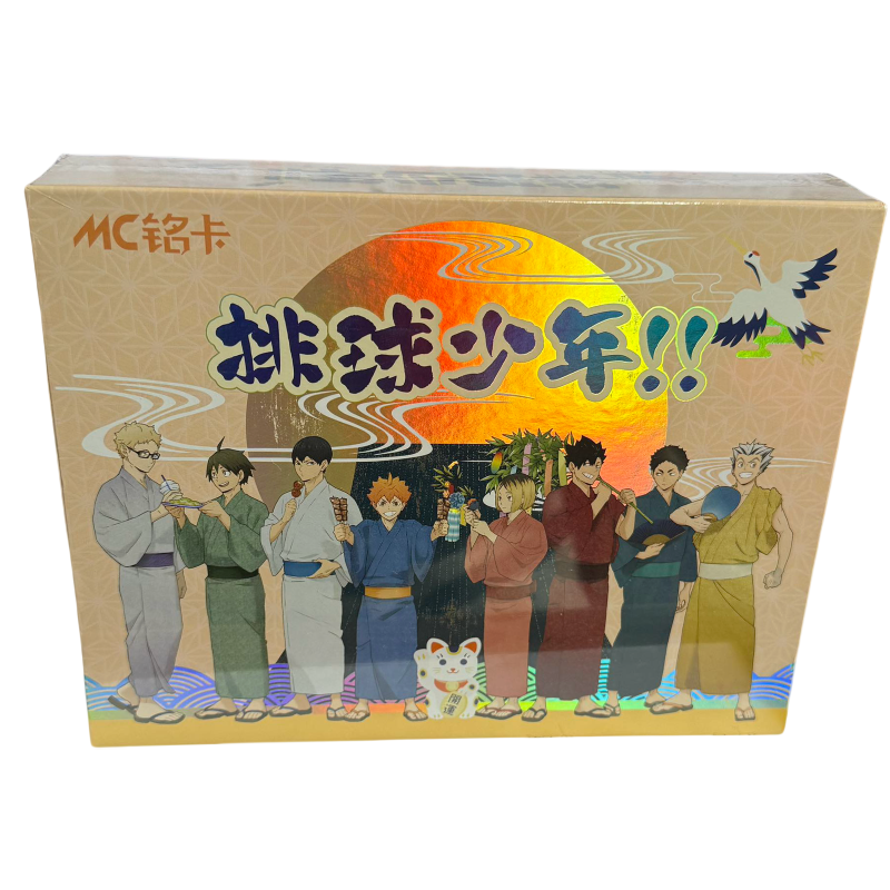 特价品铭卡排球少年二次元动漫人物热血收藏卡牌工厂原盒 现货