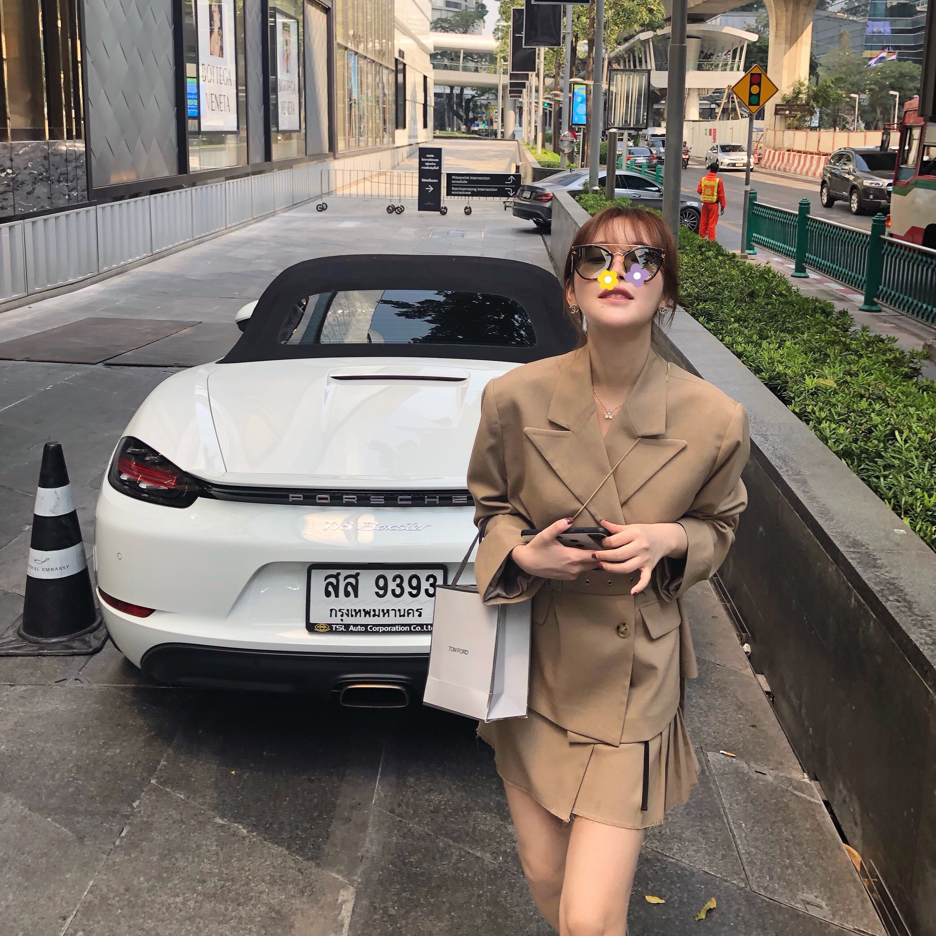 jill大姐姐 film filter西装套装 收腰西装外套短款半身裙两件套