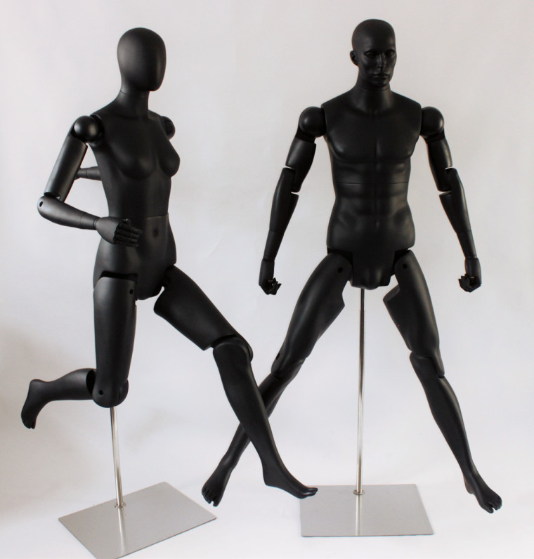 男女全身关节活动模特道具机器人道具可活动摆造型道具动作道具 商业/办公家具 服装模特 原图主图