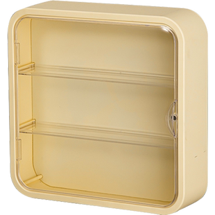 盲盒收纳展示架泡泡透明玛特墙架子手办盒公仔挂墙柜玄关小摆件框