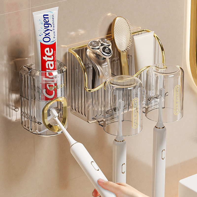 挤牙膏神器挤压器2023新款全自动壁挂式牙刷置物架儿童简约泵懒人,家庭/个人清洁工具,挤牙膏器,淘宝优惠券,粉丝福利购,淘宝优惠卷