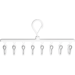 文丽无痕夹子晾衣架防风固定晒被子晾衣夹袜子毛巾床单小夹子家用