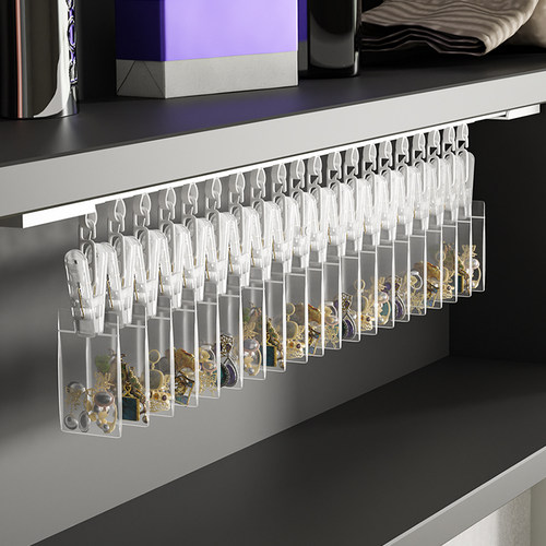 镜柜门首饰架无痕免打孔强力承重