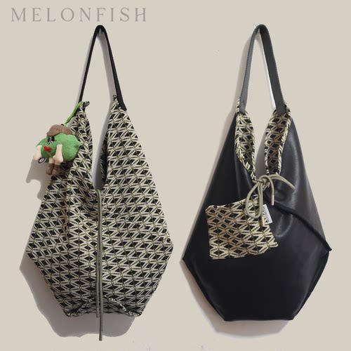 黑森林MELONFISH双面大容量托特
