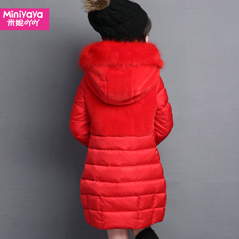 Manteau pour fille MINIYAYA en mélange - Ref 2164407 Image 5