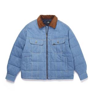 牛仔羽绒翻领夹克外套LMT0088603HH00F 冬装 A06971 男士 Lee商场款