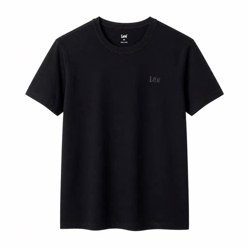 Lee夏新款印花圆领宽松版短袖T恤LMT010157207754-A07960-K11000