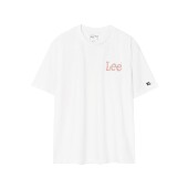 Lee男女刺绣圆领短袖 休闲T恤品质白色百搭LUT0077343RX00F 14000