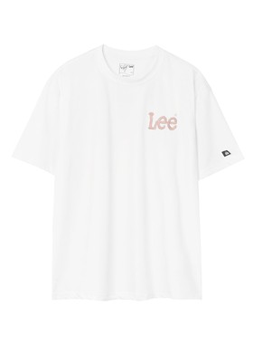 Lee男女刺绣圆领短袖休闲T恤品质白色百搭LUT0077343RX00F-14000