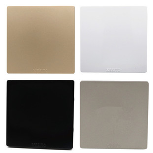 空白面板酒店宾馆通用墙壁填空封堵白板 86型开关插座盖板家用暗装