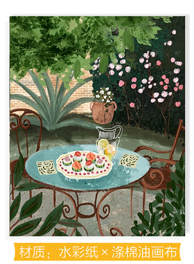 插画师LidaZiruffo高级感画芯
