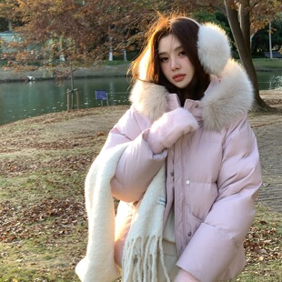 苏九儿羽绒棉服冬季女款2026新款短款小个子加厚巨好看的冬装外套