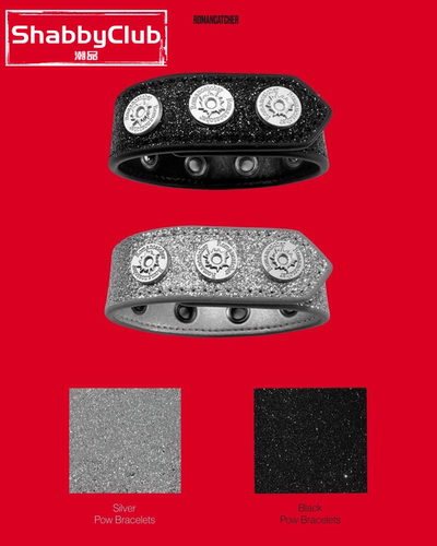 2026夏新款 罗曼凯瑟 韩亿 Sebbi 26SS Pow Bracelet 闪粉手环
