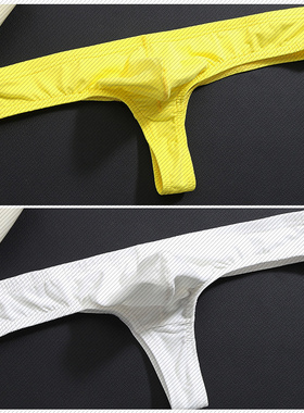 Seluar Dalam T-String Lelaki Seksi Seluar Dalam T-Strap Bera