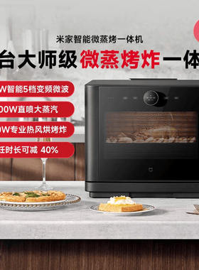 小米智能微蒸烤一体机台式大容量