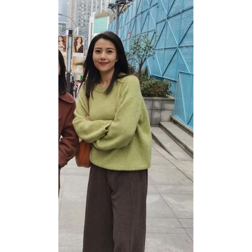 HanesxKarlal100%羊绒厚实毛衣