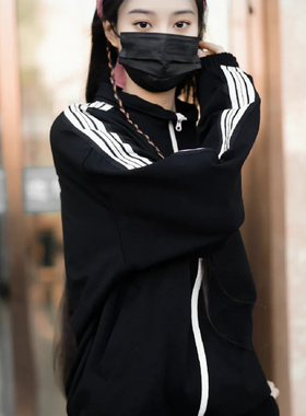 小喜家现货 25秋冬 Hanes x Karlal 徐艺洋美式复古百搭运动套装