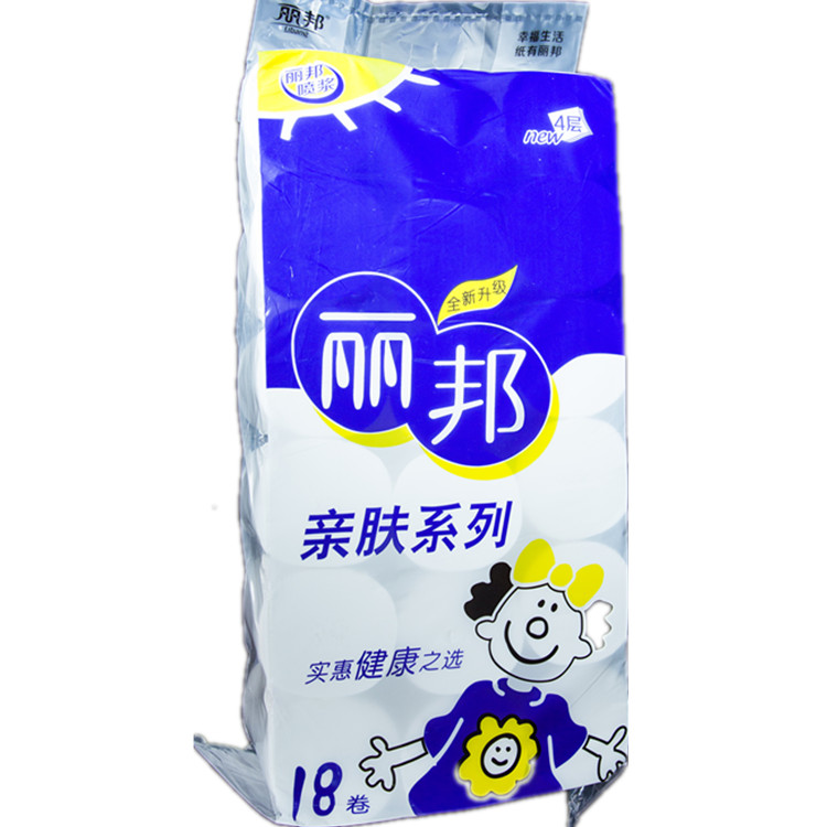 丽邦卫生纸2.5千克18卷装卷纸